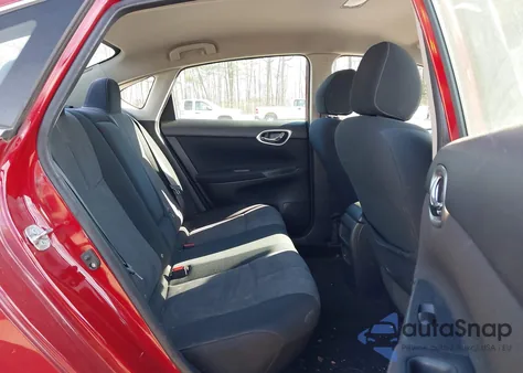 2014 Nissan Sentra Fe+ S/Fe+ Sv/S/Sl/Sr/Sv z USA, uszkodzony, nr VIN 3N1AB7AP7EY260396